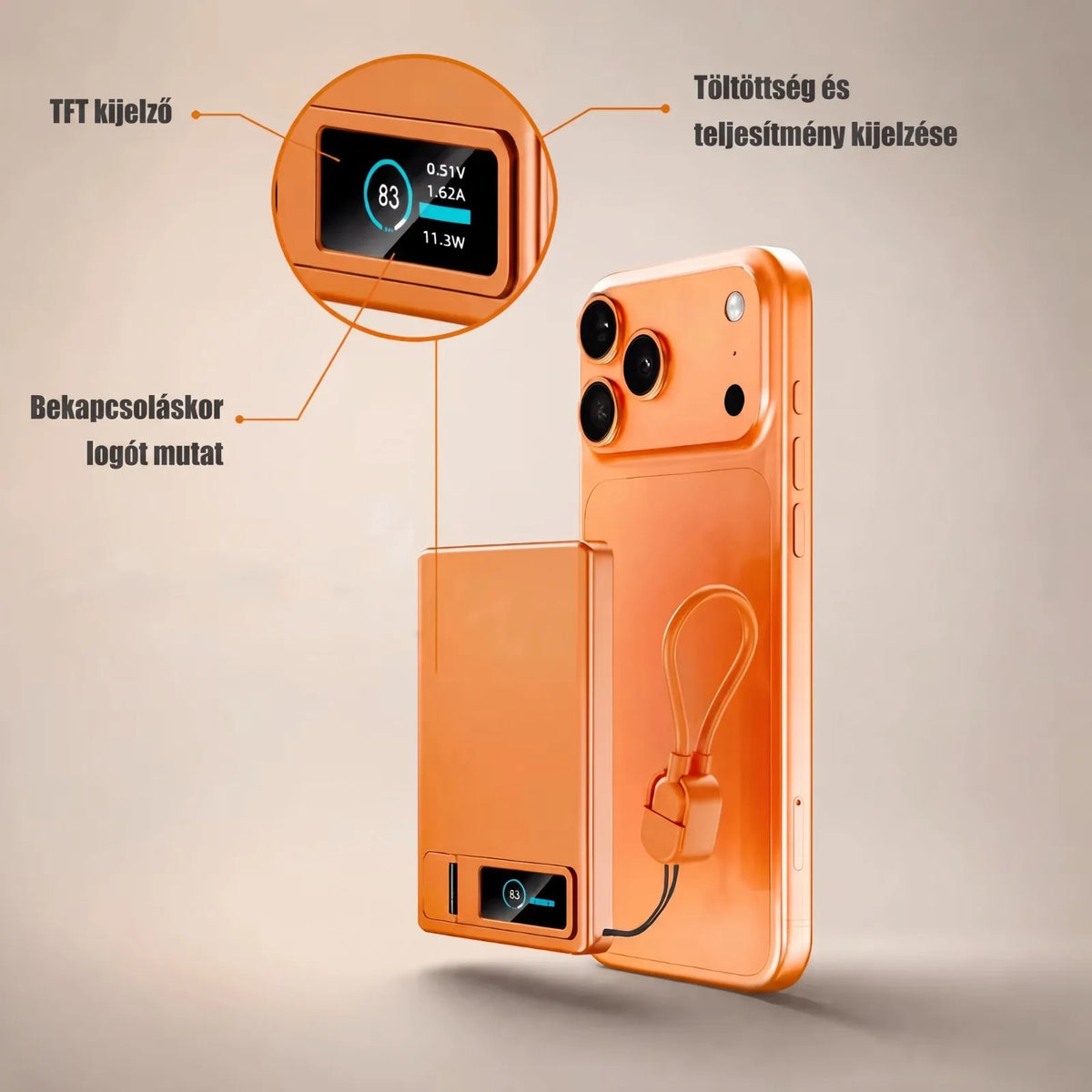 CorePower™ Ultravékony Mágneses Powerbank